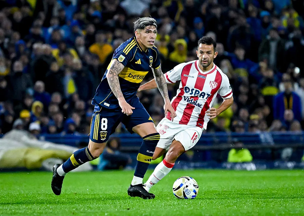Carlos Palacios atraviesa un duro momento en Boca Juniors (Getty Images).