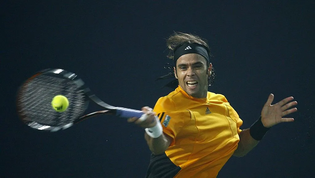Fernando González llegó a ser número 5 del ranking ATP (Getty Images).