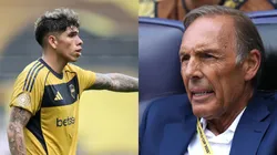 Miguel Ángel Russo perdió la paciencia con Carlos Palacios en Boca Juniors (Getty Images).