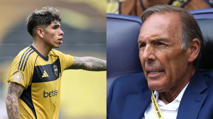 Miguel Ángel Russo perdió la paciencia con Carlos Palacios en Boca Juniors (Getty Images).