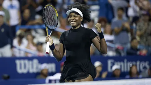 Venus Williams sorprendió al mundo entero en el WTA de Washington (Getty Images).