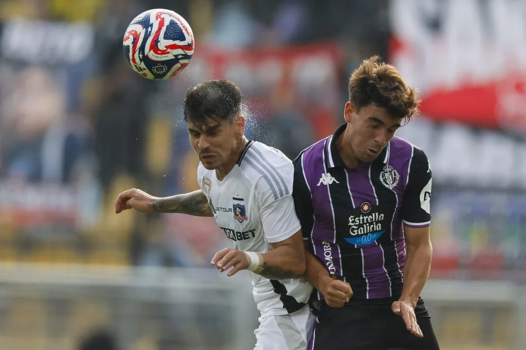 Colo Colo cayó ante Real Valladolid en el primero de los dos amistosos. (Foto: Andrés Piña/Photosport)
