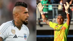 Vidal le dedicó estas palabras a Cortés en Colo Colo (Photosport).