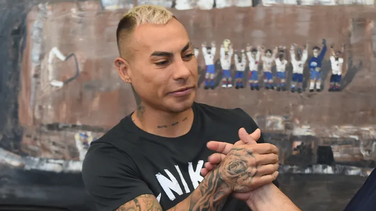 Un crack de Audax Italiano reaccionó al arribo de Eduardo Vargas.