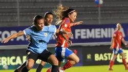 La Roja pierde ante La Celeste por la Copa América Femenina. (Foto: Karol Cueva - Comunicaciones FFCh)