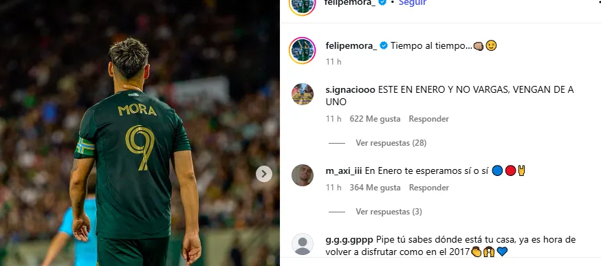 La enigmática publicación de Felipe Mora