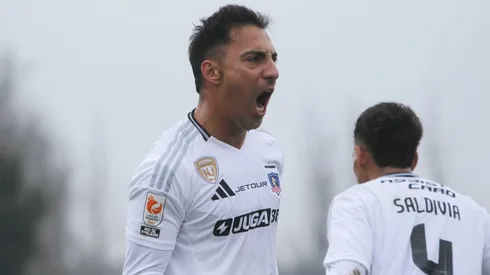 Javier Correa anotó en el empate de Colo Colo ante O'Higgins.