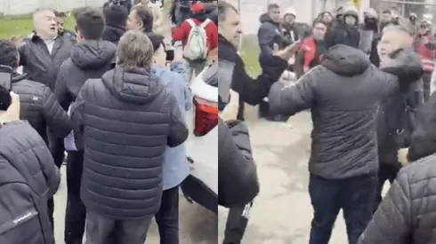 Un confuso incidente marcó el post partido entre O'Higgins y Colo Colo (Photosport).