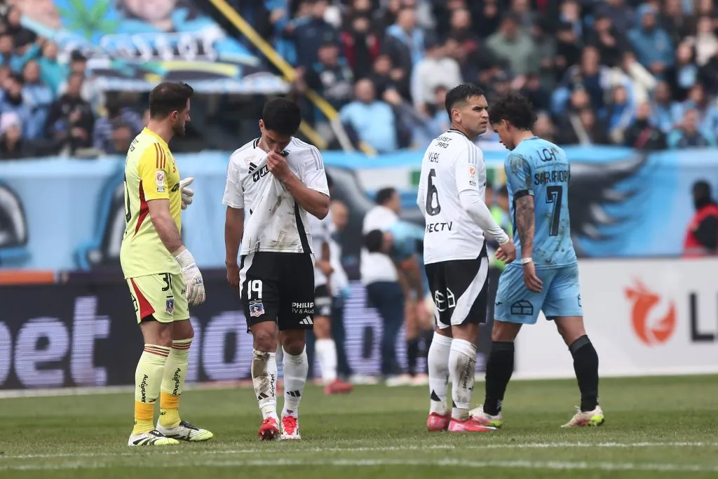 Salomón Rodríguez fue expulsado en encuentro de Colo Colo ante O’Higgins. (Foto: Photosport)