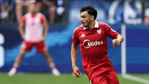 Gabriel Suazo está más que feliz de ser compañero de Alexis Sánchez en el Sevilla de España (Photo by Christof Koepsel/Getty Images)