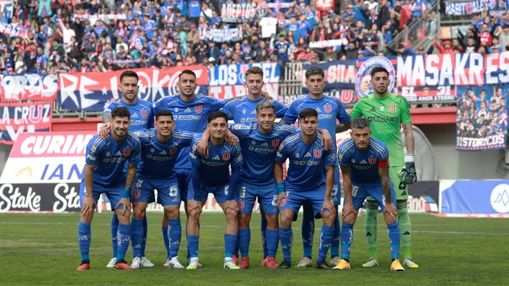 La formación de Universidad de Chile para enfrentar a Unión La Calera.