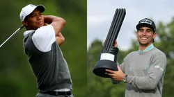 Guardando proporciones, Tiger Woods y Joaquín Niemann acumulan millonarias ganancias (Getty Images).
