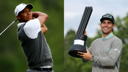 Guardando proporciones, Tiger Woods y Joaquín Niemann acumulan millonarias ganancias (Getty Images).