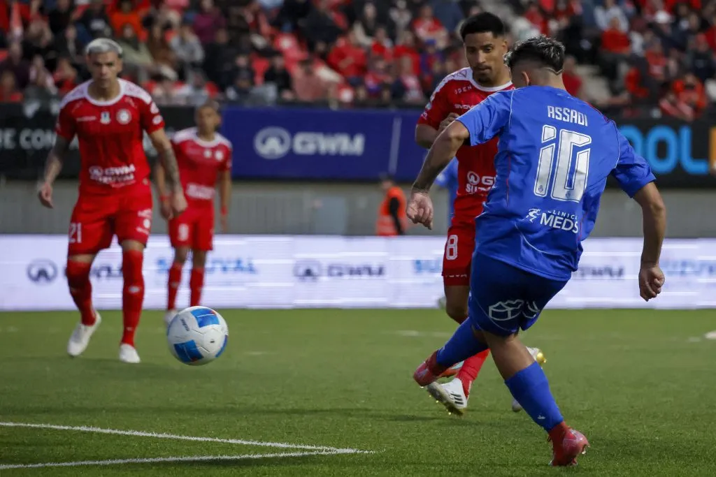 Lucas Assadi abrió el marcador en La Calera | FOTO: Andres Pina/Photosport