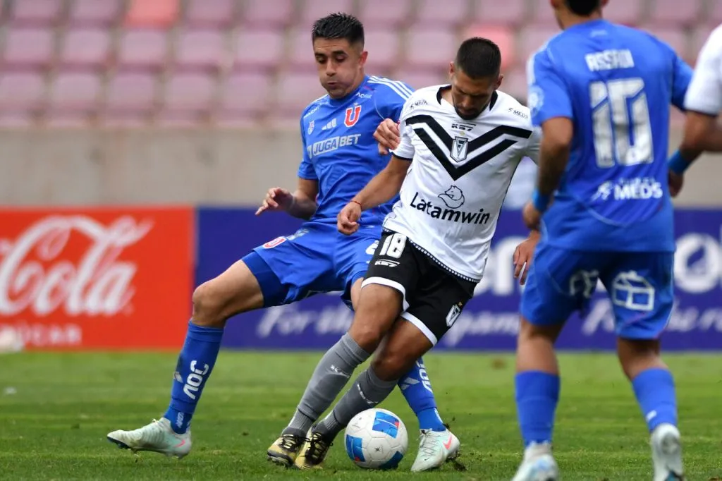 Ignacio Tapia, el más criticado en la U ante La Calera (Archivo/ Photosport).
