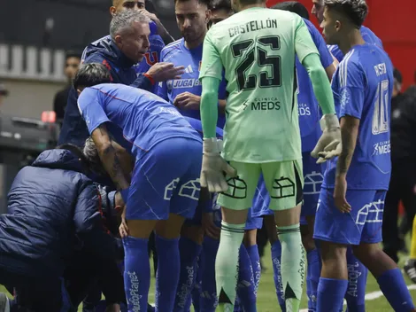 Álvarez no la cree: la lesión de Maxi Guerrero que alarma a la U