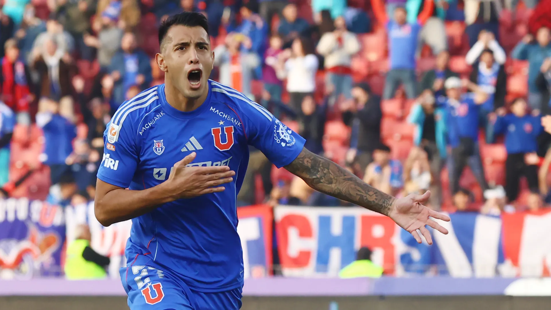 Rodrigo Contreras puede continuar en Universidad de Chile: se considera la renovación de su cesión. (Imagen: Photosport)