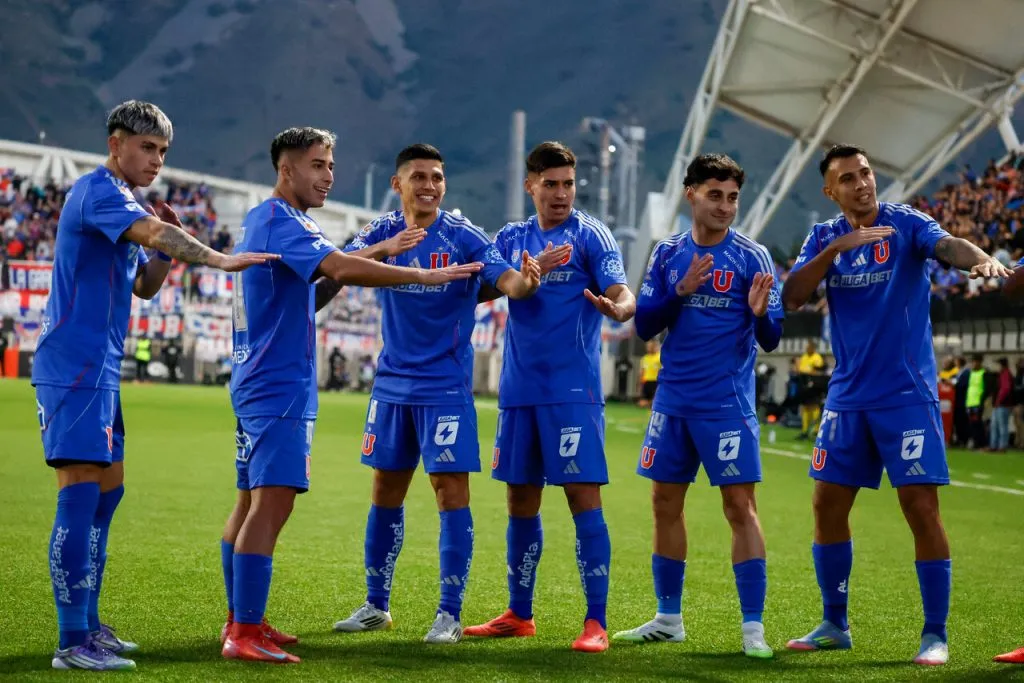 La U volvió a los festejos (Photosport).