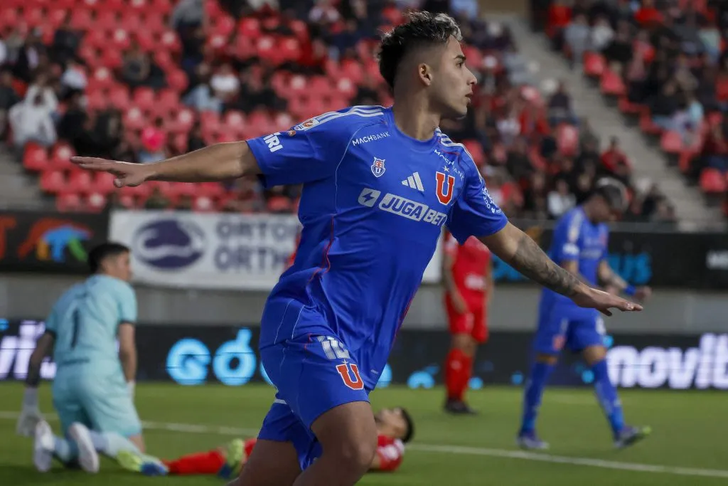 Lucas Assadi brilló en la victoria de Universidad de Chile sobre Unión La Calera.
