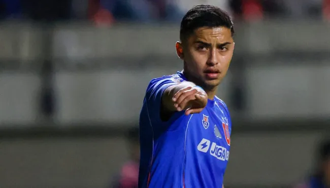 Nicolás Guerra será titular en el duelo entre Universidad de Chile y Cobresal.