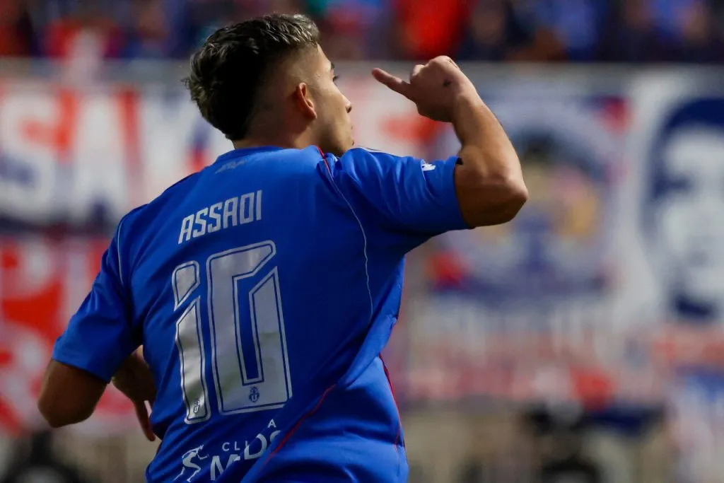 Assadi nuevamente fue la figura de Universidad de Chile. | Foto: Photosport