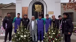 La última actividad del Real Valladolid en Chile. (Foto: Captura)