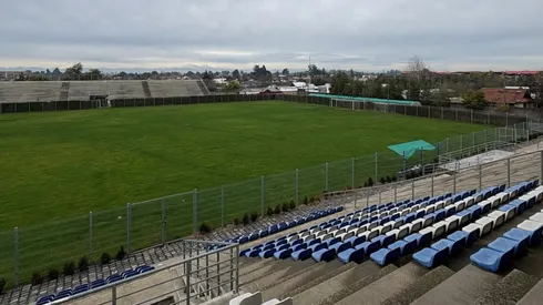 Así luce el antiguo Monumental Arístides Bahamondes (El Rincón del Rojo).