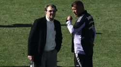 Mosa no escondió su fastidio contra Almirón (Photosport).