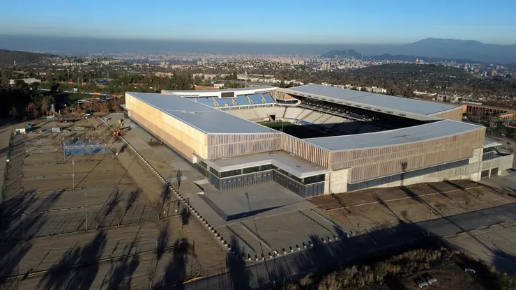 El Claro Arena espera por ser inaugurado.
