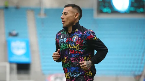 Eduardo Vargas disputará su primer Clásico de Colonias con la camiseta de Audax Italiano.