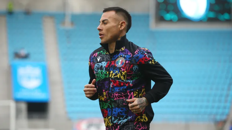 Eduardo Vargas disputará su primer Clásico de Colonias con la camiseta de Audax Italiano.