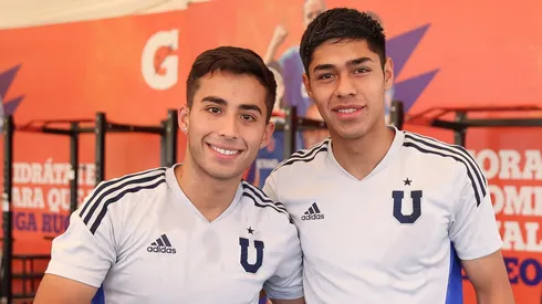 Lucas Assadi y Darío Osorio jugaron juntos desde niños en Universidad de Chile.