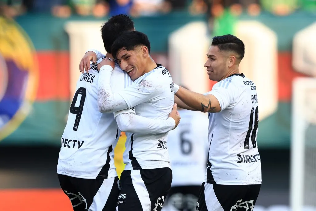 Francisco Marchant ya anotó su primer gol en el profesionalismo. (Foto: Felipe Zanca/Photosport)