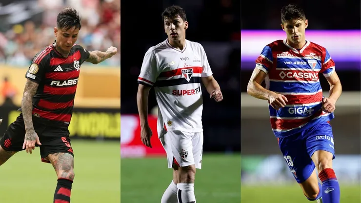 Este temporada hay siete chilenos en el Brasileirao. (Foto: Getty Images)