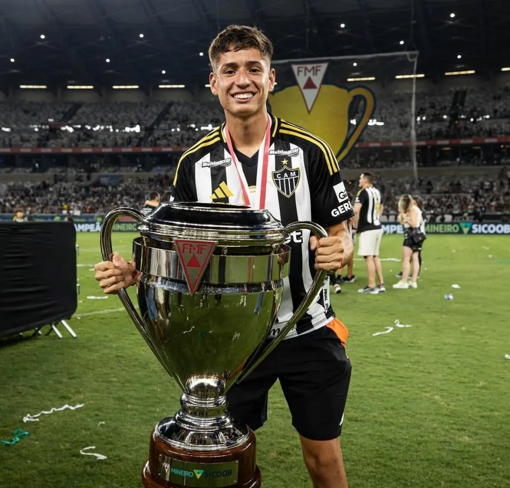 Hay altas expectativas en lo que haga Iván Román con el Atlético Mineiro. (Foto: Instagram)