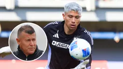 Jorge ALmirón da a conocer nuevos detalles sobre Brayan Cortés en Colo Colo. (Foto: Photosport)