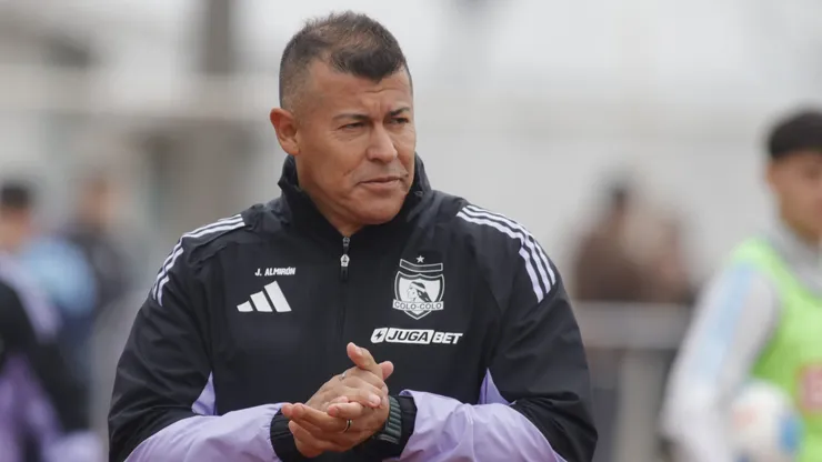 Jorge Almirón da buenas noticias en Colo Colo.