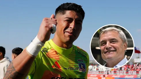 Diego Aguirre celebra el fichaje de Brayan Cortés en Peñarol. (Foto: Photosport/Getty Images)
