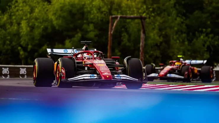 Ferrari se quedó con la pole en el Gran Premio de Hungría. (Foto: @ScuderiaFerrari)