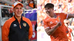 César Bravo elogia al delantero de Cobreloa Aldrix Jara. (Foto: Photosport)