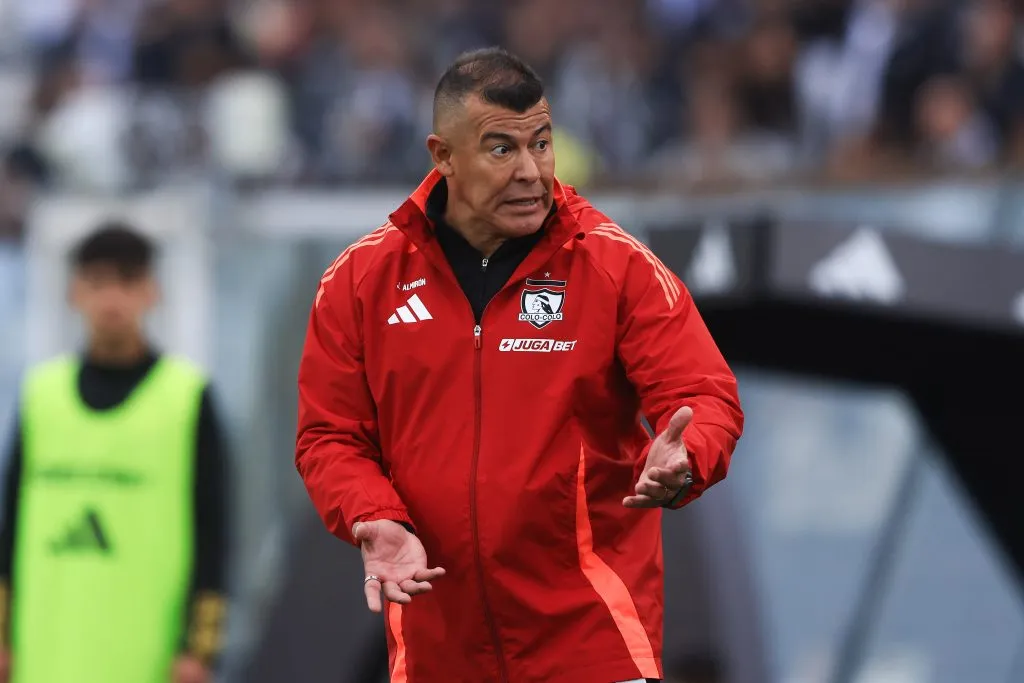 Jorge Almirón recibió tarjeta roja en Colo Colo ante Huachipato (Foto: Photosport)