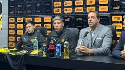 Brayan Cortés fue presentado este lunes en Peñarol.
