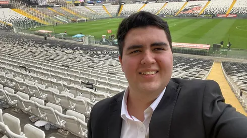 Jorge Rivas recibió duros insultos por parte de un pequeño grupo de hinchas de U. de Chile.