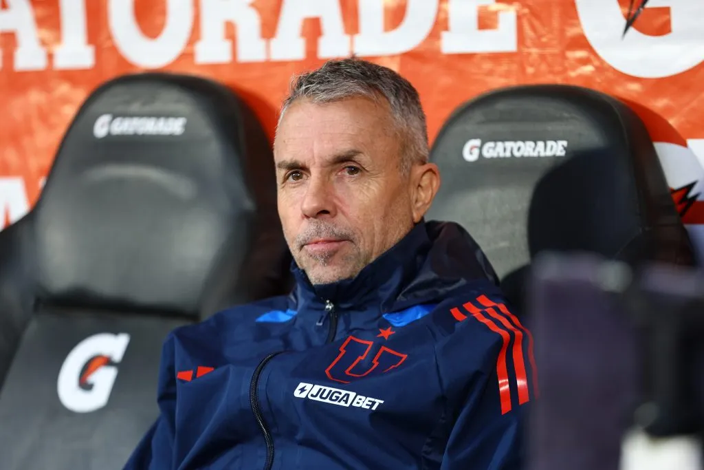 Gustavo Álvarez y la U desperdiciaron una gran oportunidad en la Liga de Primera 2025 | FOTO: Javier Torres/Photosport