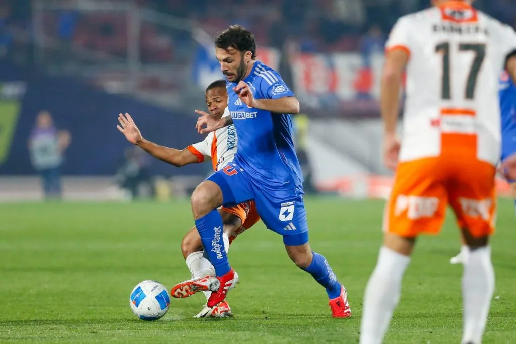 El ex Montevideo City Torque sumó sus primeros minutos con la camiseta de la U | FOTO: Universidad de Chile