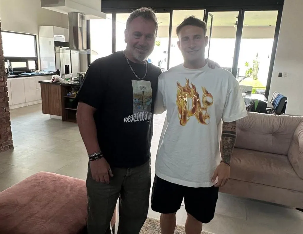 Marcelo Barticciotto (izquierda) y Bruno Barticciotto (derecha).