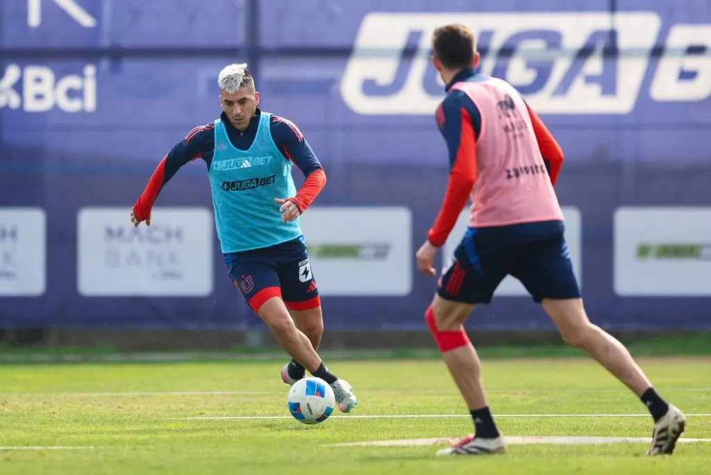Di Yorio volvió a los entrenamientos con la U | Foto: U. de Chile