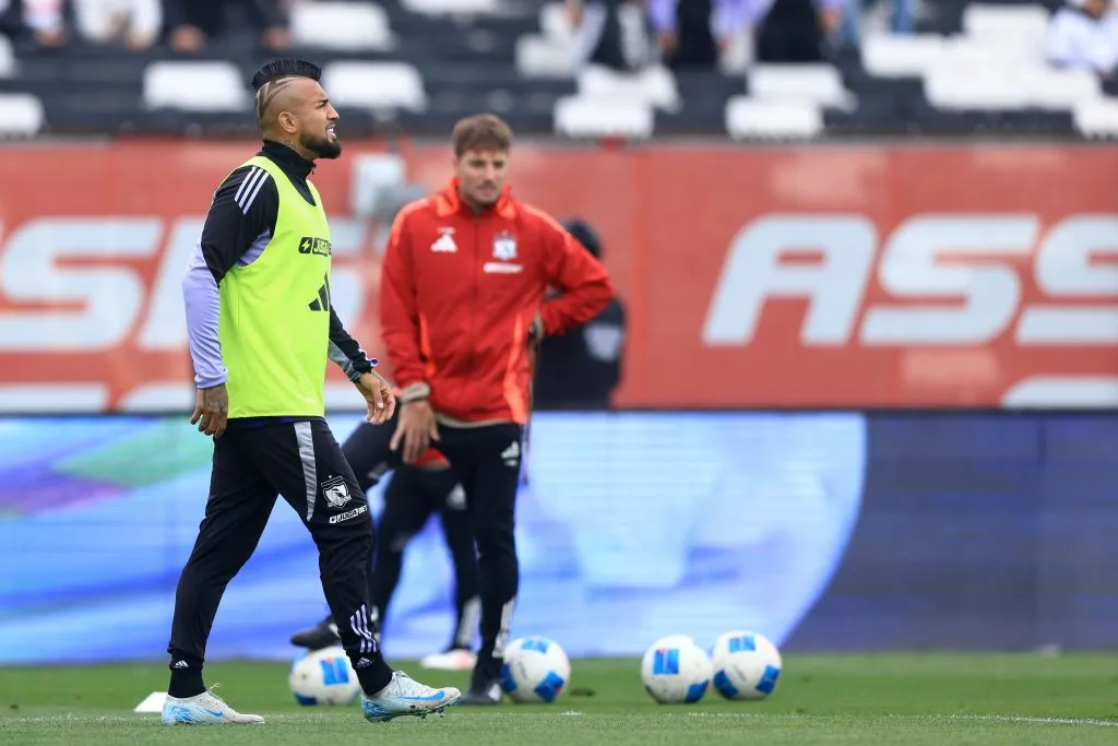 Arturo Vidal y José Altieri tampoco estarán en la visita de Colo Colo a Everton. (Foto: Felipe Zanca/Photosport)