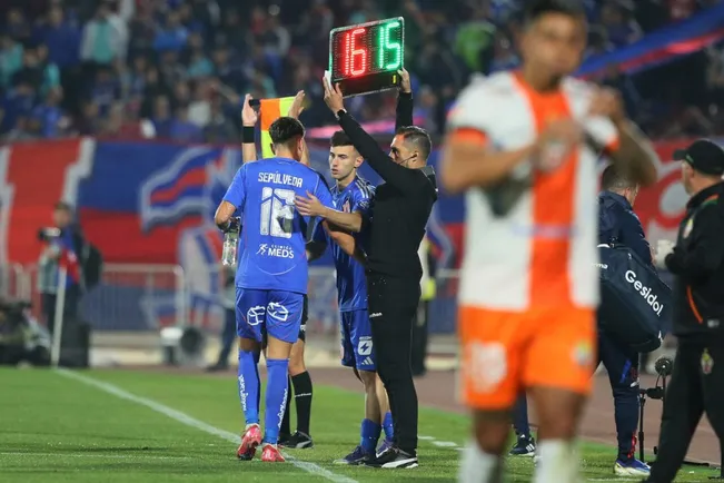 Sepúlveda alarma a la Universidad de Chile | Foto: Photosport