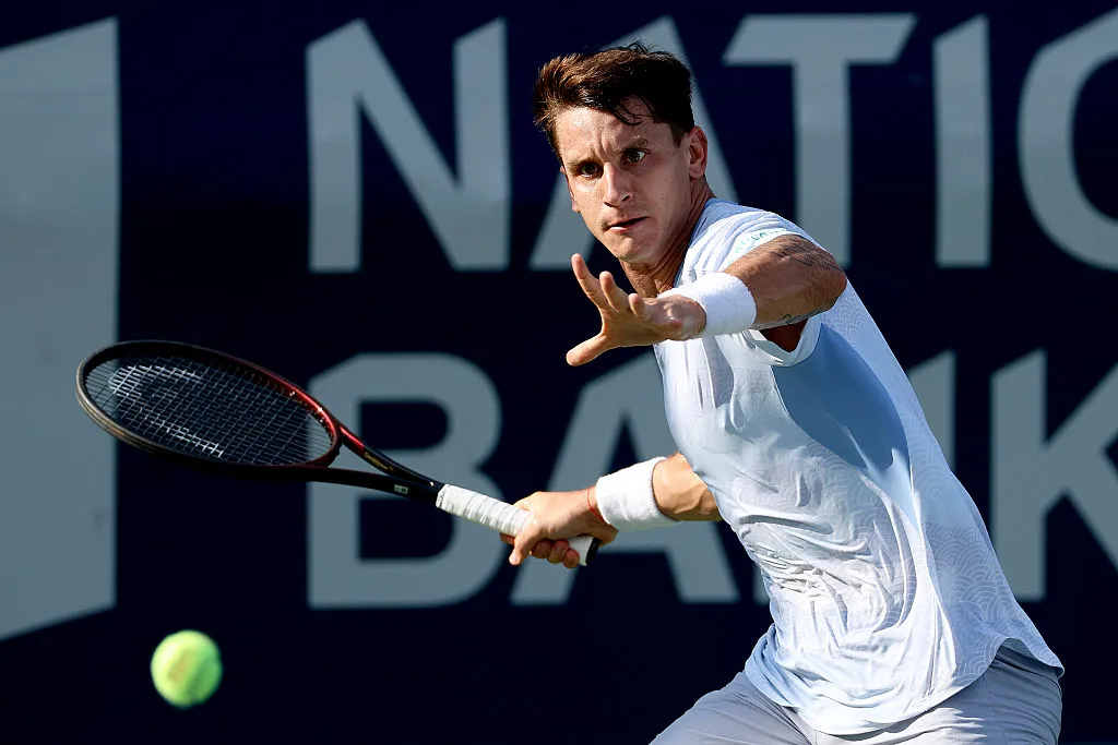 Camilo Ugo Carabelli se refirió a su cruce con Cristian Garin (Getty Images)